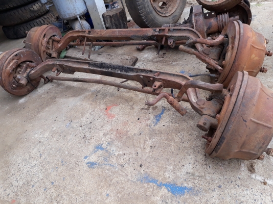 ขอบคุณเสี่ยจากเพชรบูรณ์ ขายคานหน้า10ล้อพร้อมใช้งาน พร้อมกะทะ+ยาง ราคาถูกๆ ตัวละ5500