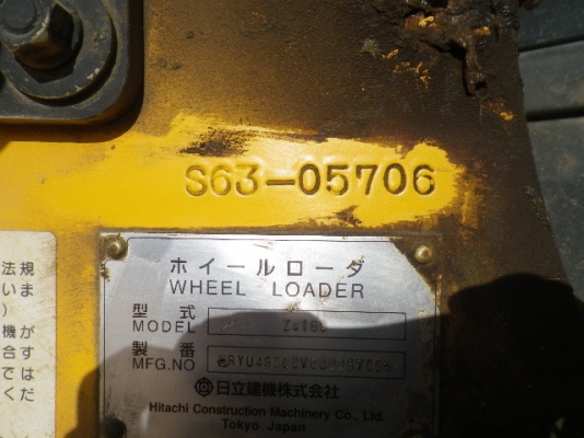 ขาย : รถตัก ยี่ห้อ : Hitachi รุ่น : ZW180 ขาย : รถตัก ยี่ห้อ : Hitachi รุ่น : ZW180