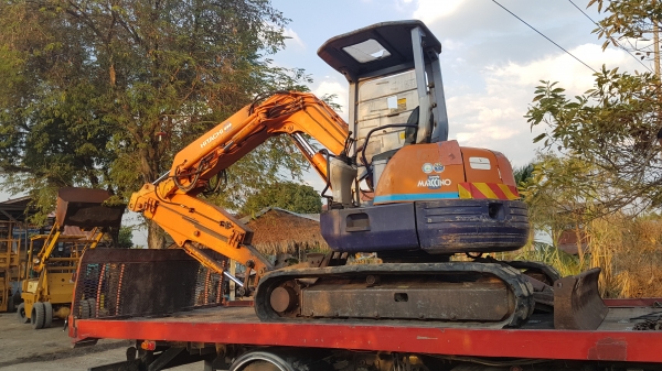 ขายด่วนรถแบคโฮHITACHIฮีตาชิEX55URเทียบเท่าPC60อาร์มสไลย์เบนซ้ายขวาคอลโทลสั้นปั้มนี้วปั้มแรงประหยัดชั่วโม่งทำงานน้อยแค่8,234รถนอกเพิ่งนำเข้ามาใหม่ยังไม่เคยใช้งานในเมืองไทยเลย