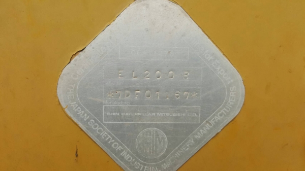 ขาย แบคโฮ CAT EL200B เครื่อง 6D16 195 แรงม้า ปั้มดี รถใช้งานได้ เอกสารใบซื้อขายครับ ขาย แบคโฮ CAT EL200B เครื่อง 6D16 195 แรงม้า ปั้มดี รถใช้งานได้ เอกสารใบซื้อขายครับ