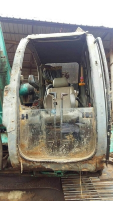 ขาย 395,000 KOBELCO SK120 MARK 5 เครื่องดี ปั้มแรง ไฟฟ้าครบ โช่หนา เอวแน่น เอกสารชื้อขาย  รถอยู่ จ.ขอนแก่น 090-772-3710 090-772-3708