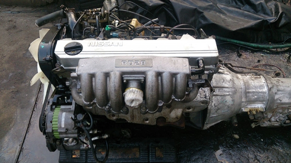ขายเครื่องยนต์ดีเซล Nissan Rd28 Auto