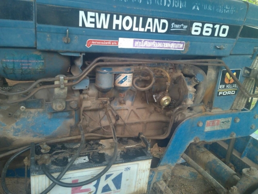 รถไถฟอร์ด 6600 เสื้อลาย เครื่องดีแน่นๆ พร้อมใช้