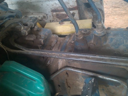 รถไถฟอร์ด 6600 เสื้อลาย เครื่องดีแน่นๆ พร้อมใช้