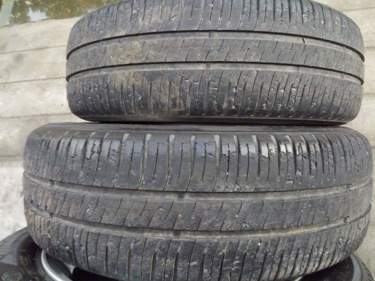 ล้อเดิมขอบ 15 ใส่รถ 4 รู 100 ได้หลายรุ่น พร้อมยาง 3900 บาท