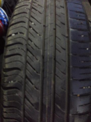 ล้อกระทะพร้อมฝาครอบ พร้อมยางสวยปี 13 พร้อมใช้