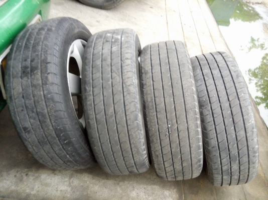 แม็กขอบ 15 ใส่รถ 4 รู 100 ได้หลายรุ่น พร้อมยาง