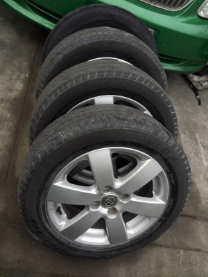 แม็กขอบ 15 ใส่รถ 4 รู 100 ได้หลายรุ่น พร้อมยาง