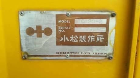 KOMATSU PC120-2 KOMATSU PC120-2