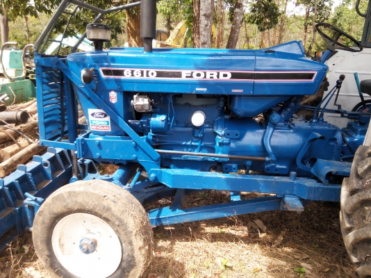 ขายรถไถ FORD 6610 เพลาเดี่ยว เครื่องมือ 3 อย่าง ใบมีด 3 จาน 7 จาน ราคา 320000