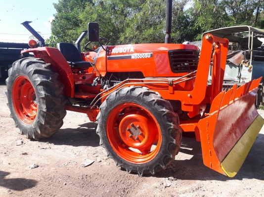 ขายคูโบต้า  M5000SU  ดันหน้า  ผานหลัง