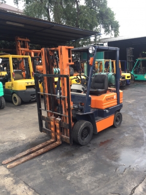 TOYOTA 5FG15 เครื่องเบนซิล เกียร์ออโต้ เสาสูง3เมตร สนใจติดต่อ083-062-0223(ปอน)