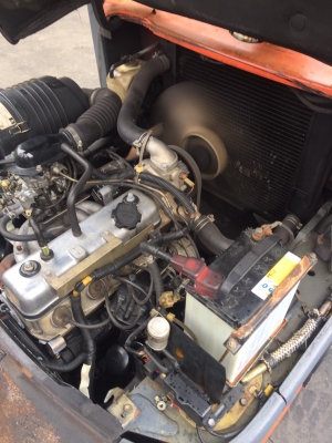 TOYOYA 6FG15 เครื่องเบนซิล เกียร์ธรรมดา เสาสูง4เมตร สนใจติดต่อ083-062-0223(ปอน)