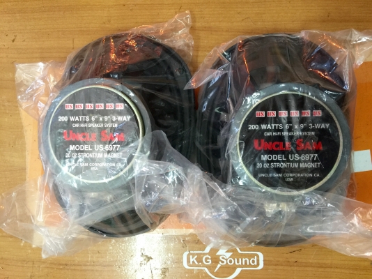 ขายลำโพง 6x9 UNCLE SAM รุ่น US-6977 ของใหม่ค้างสต๊อก ขายลำโพง 6x9 UNCLE SAM รุ่น US-6977 ของใหม่ค้างสต๊อก