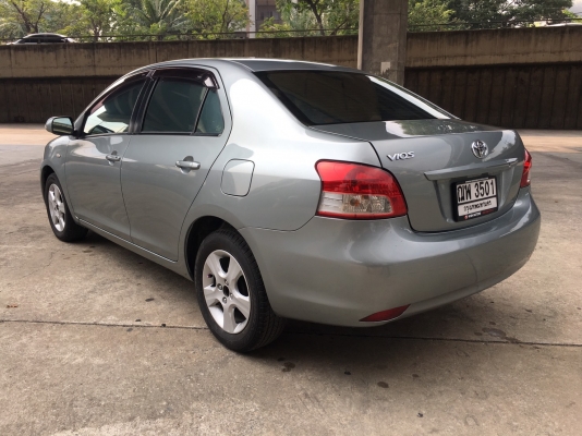 toyota vios 1.5j สีเทา ปี 2009 ไม่เคยดมแก๊ส สภาพพร้อมใช้งาน