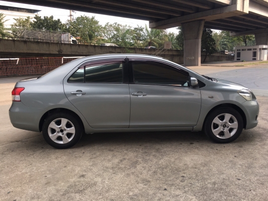toyota vios 1.5j สีเทา ปี 2009 ไม่เคยดมแก๊ส สภาพพร้อมใช้งาน