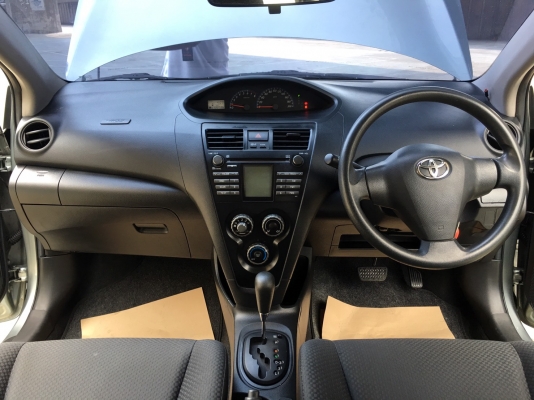 toyota vios 1.5j สีเทา ปี 2009 ไม่เคยดมแก๊ส สภาพพร้อมใช้งาน