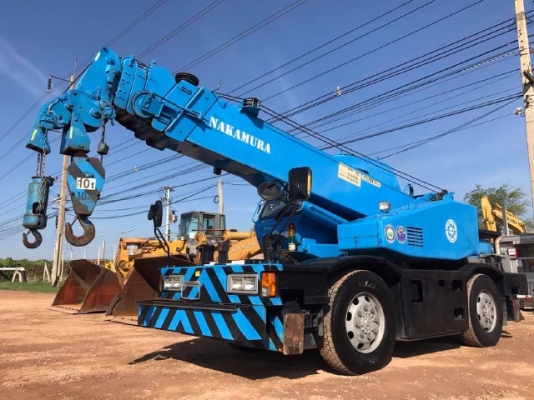 ขายรถเครน TADANO TR100M-1 (ขนาด 10 ตัน) รถนอกนำเข้าเองจากญี่ปุ่น สภาพสวยพร้อมใช้ มีVDOการทำงานครับ