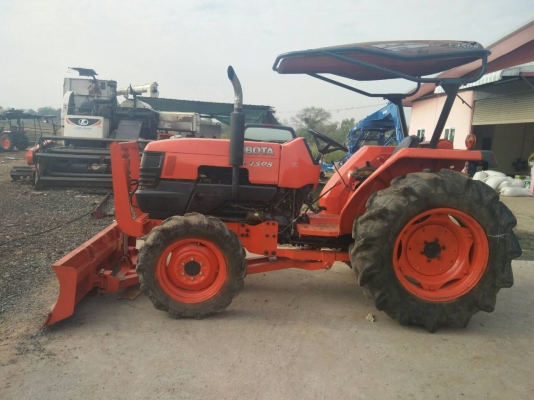 ขายรถไถคูโบต้า L4508 พร้อมใบมีด และผาน 5 เล่มทะเบียนพร้อม