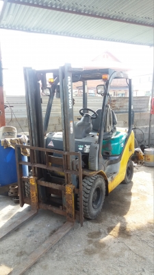 **ขาย**FORKLIFT-KOMATSU FG15LC เก่านอก สภาพพร้อมใช้งาน