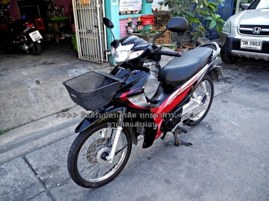 (สด-ผ่อน) WAVE 110I สตาร์ทมือ สีดำ-แดง ปี58 (สด-ผ่อน) WAVE 110I สตาร์ทมือ สีดำ-แดง ปี58