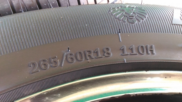 ขายล้อขอบ 18 พร้อมยาง 265/60/18