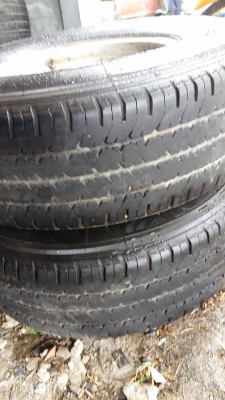 ขายล้อผ่าขอบ14 ยางปี15