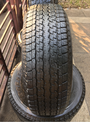 รอบนี้มาแค่ 4ชุดครับ ยาง Bridgestone 245 70 16 ปี16 ดอกเต็ม เนื้อนิ่ม ใช้ยาว ราคาไม่แพง รอบนี้มาแค่ 4ชุดครับ ยาง Bridgestone 245 70 16 ปี16 ดอกเต็ม เนื้อนิ่ม ใช้ยาว ราคาไม่แพง