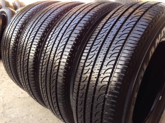 ยาง 205-70-15 YOKOHAMA ปี 15 ครบชุด 4 เส้น 5800 สวยๆไม่บวมไม่กินข้างดอกยางเหลือเยอะเอาไปวิ่งกันใด้อีกยาวค่ะ