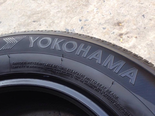 ยาง 205-70-15 YOKOHAMA ปี 15 ครบชุด 4 เส้น 5800 สวยๆไม่บวมไม่กินข้างดอกยางเหลือเยอะเอาไปวิ่งกันใด้อีกยาวค่ะ