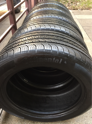 ยาง Continental 245 50 18 ปี16 ดอกเต็ม เนื้อนิ่ม ใช้กันยาว ราคาไม่แพง