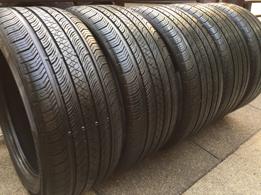 ยาง Continental 245 50 18 ปี16 ดอกเต็ม เนื้อนิ่ม ใช้กันยาว ราคาไม่แพง