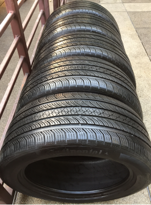 ยาง Continental 245 50 18 ปี16 ดอกเต็ม เนื้อนิ่ม ใช้กันยาว ราคาไม่แพง