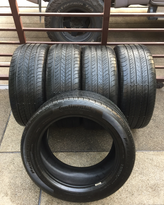 ยาง Continental 245 50 18 ปี16 ดอกเต็ม เนื้อนิ่ม ใช้กันยาว ราคาไม่แพง