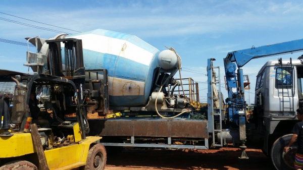 ขอบคุณลูกค้าขาประจำ ของเราจาก รังสิต ปทุมธานี มากครับ มาอุดหนุน ถังผสมคอนกรีต โม่ปูน ไปอีกตัว