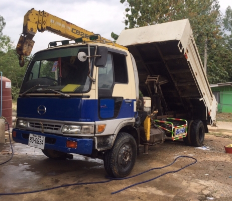 ขาย6ล้อดั้ม ติดเครน