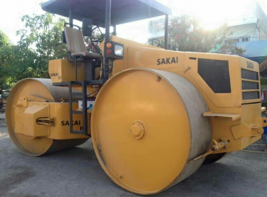 รถบด3ล้อเหล็ก SAKAI รุ่น R1 รถสวยพร้อมใช้ เอกสารใบซื้อ-ขาย โทร089-8055889