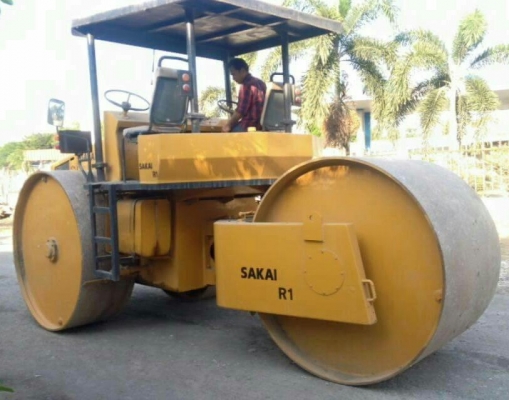 รถบด3ล้อเหล็ก SAKAI รุ่น R1 รถสวยพร้อมใช้ เอกสารใบซื้อ-ขาย โทร089-8055889 รถบด3ล้อเหล็ก SAKAI รุ่น R1 รถสวยพร้อมใช้ เอกสารใบซื้อ-ขาย โทร089-8055889