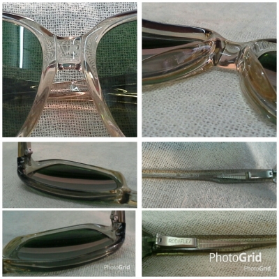 แว่นตา &#039;นอส&#039;  เยอรมันวินเทจ ยุค &#039;70s  Vintage RODENSTOCK Exclusive handmade in Germany  บิ๊กไซซ์!