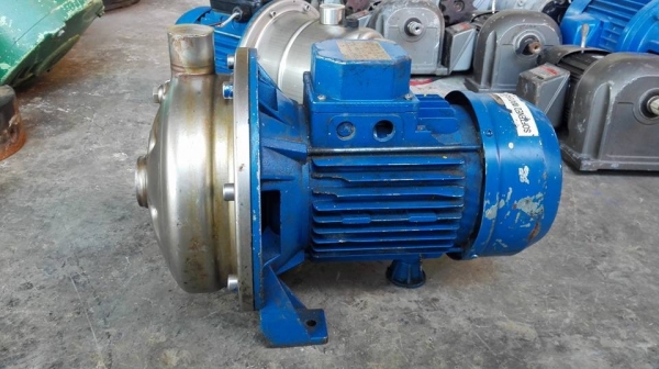 ** SOLD ** ปั้มน้ำหัวสแตนเลสอิตาลี่ Ebara 2 HP 380V สวยสดเดิมพร้อมใช้งาน