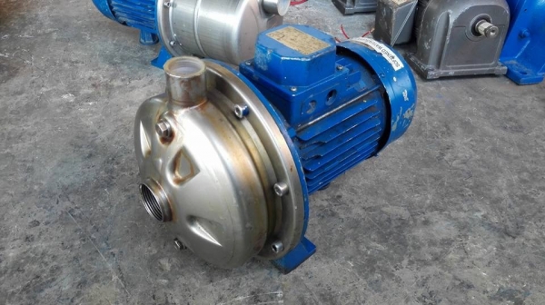 ** SOLD ** ปั้มน้ำหัวสแตนเลสอิตาลี่ Ebara 2 HP 380V สวยสดเดิมพร้อมใช้งาน