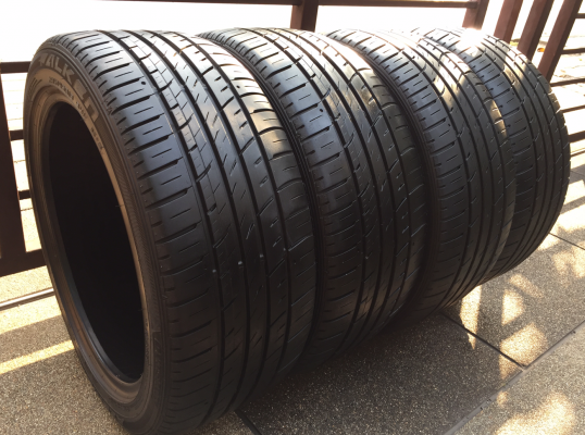 ยาง FALKEN 235 45 18 ปี14 ดอกเต็ม ไม่มีปะ ใช้ยาว ราคาไม่แพง