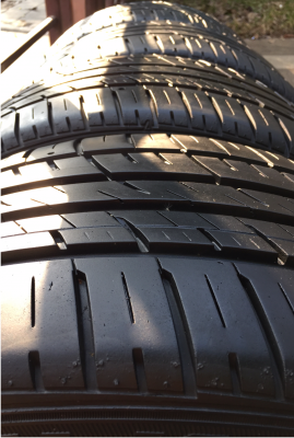 ยาง FALKEN 235 45 18 ปี14 ดอกเต็ม ไม่มีปะ ใช้ยาว ราคาไม่แพง