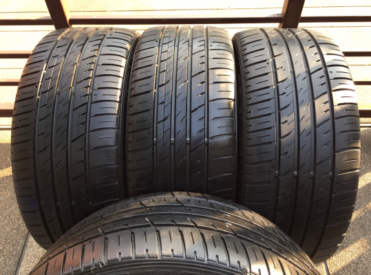 ยาง FALKEN 235 45 18 ปี14 ดอกเต็ม ไม่มีปะ ใช้ยาว ราคาไม่แพง