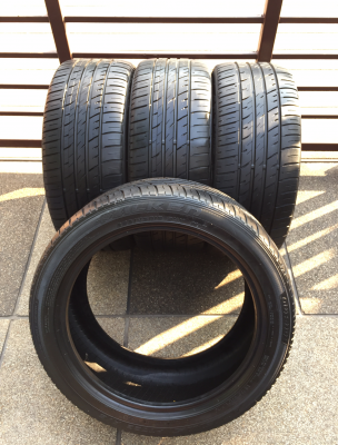 ยาง FALKEN 235 45 18 ปี14 ดอกเต็ม ไม่มีปะ ใช้ยาว ราคาไม่แพง