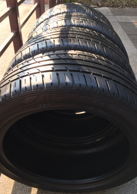 ยาง FALKEN 235 45 18 ปี14 ดอกเต็ม ไม่มีปะ ใช้ยาว ราคาไม่แพง