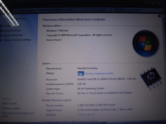 HP pavilion G4 -1325tx Core i5 HP pavilion G4 -1325tx Core i5