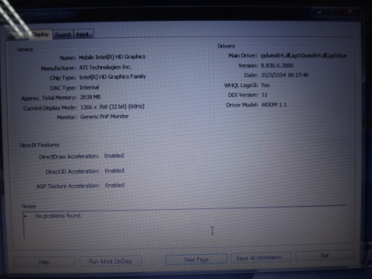 HP pavilion G4 -1325tx Core i5