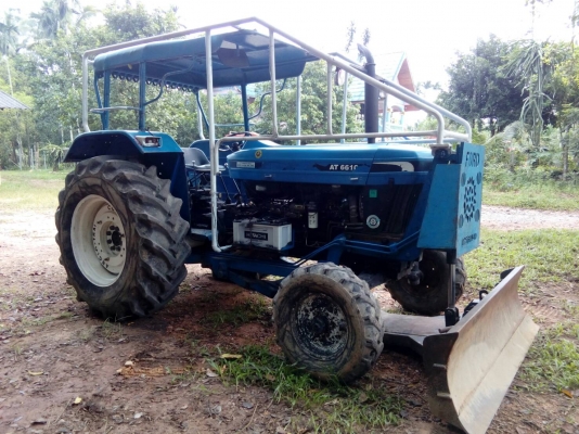 ขายรถไถ FORD AT6610 เพลาเดี่ยว เอกสารเล่ม ใบมีด 7 จาน ราคา 400000