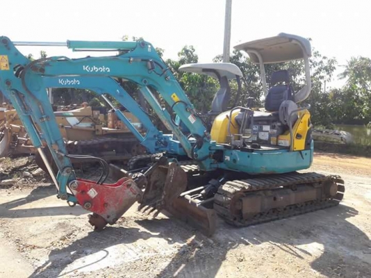 ขายค่ะKUBOTA U30-3S  เก่าญี่ปุ่นแท้..สภาพสวย...เครื่องปั๊มดี  พร้อมหัวกะแทก  3,xxxชั่วโมง..โทร  089-3818694  ดวงนภา